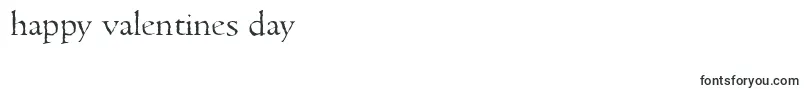 GouditaantiqueLightRegular-Schriftart – Schriften zum Valentinstag